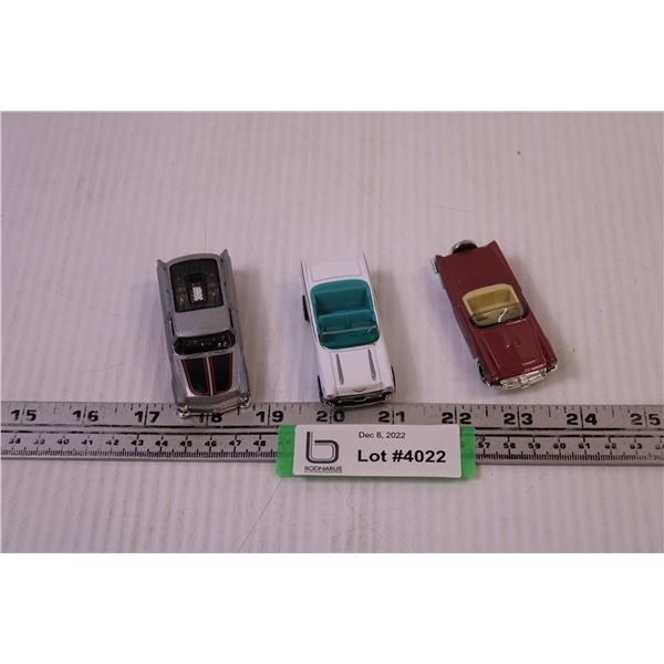 (3) Toy Cars