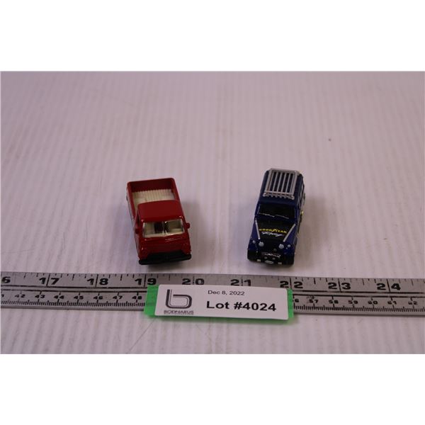 (2) Toy Cars