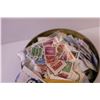 Image 3 : Large tin w/ Stamp Collection