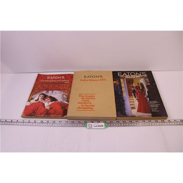 (3) Eaton’s Catalogues (1967, 71, 74) 1971 fall and winter looks NOS