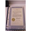 Image 2 : Story of Canada Stamp Collection Vol 1 w/ Certificate of Authenticity
