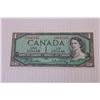 Image 2 : 1954 Canadian $1 Bill
