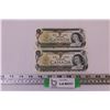 Image 1 : (2) 1973 Canadian $1 Bills