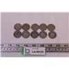 Image 1 : (10) Canadian 50 Cent Pieces (Dates between 1969-85)