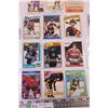 Image 5 : Binder w/ 8 Sleeves of 1970’s and 80's Hockey Cards