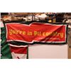 Image 6 : Sask Roughrider Flag, Pilsner Flag, and Canada Flag