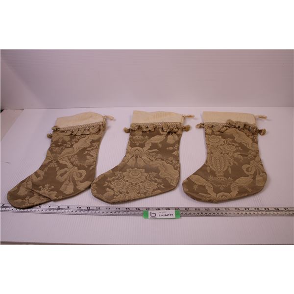 (3) Christmas Stockings