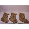 Image 5 : (3) Christmas Stockings