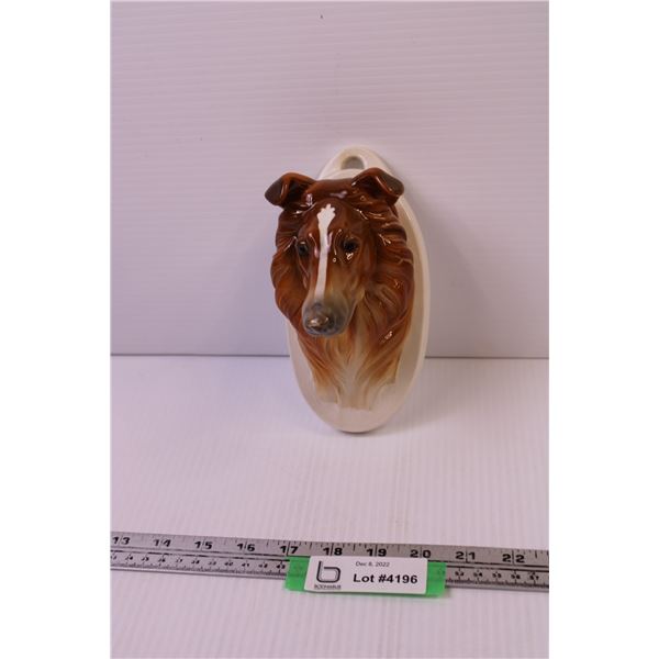 Collie Pocket Vase (Made in Occupied Japan)