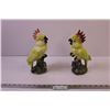 Image 1 : Pair of Vintage Ceramic Cockatoos (10”)