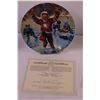 Image 3 : (5) Dominion China Collectible Hockey Themed Plates w/ 3 Stands and Certificates