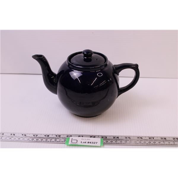 Dark Blue Medalta Teapot