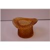 Image 3 : (3) Collectible Coloured Glass Toothpick Holders