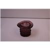Image 4 : (3) Collectible Coloured Glass Toothpick Holders
