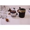 Image 2 : Lot of Assorted Items (Includes Sealed Dubble Bubble , (2) Glass Insulators, and Glass 1 L Pepsi Bot
