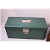 Image 2 : Beach Toolbox w/ Bag of Nails and Wooden Jewellery Box