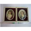 Image 1 : (2) Vintage Pictures with history on back