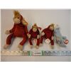 Image 1 : (1) Original Beanie Baby and (3) TY Plush Toys