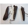 Image 2 : (3) Vintage Fish hooks