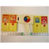 Image 1 : Vintage Fisher Price Movie Viewer(works) and 4 Movie Cartridges