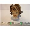 Image 1 : Hand Painted Head Vase - made in Japan