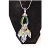Image 4 : Glass Bead Necklace and Earring Set (Made in Italy)