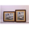 Image 1 : (2) Framed Ocean Paintings