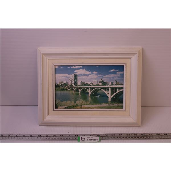 Framed Broadway Bridge Print