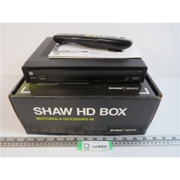 Shaw HD Box