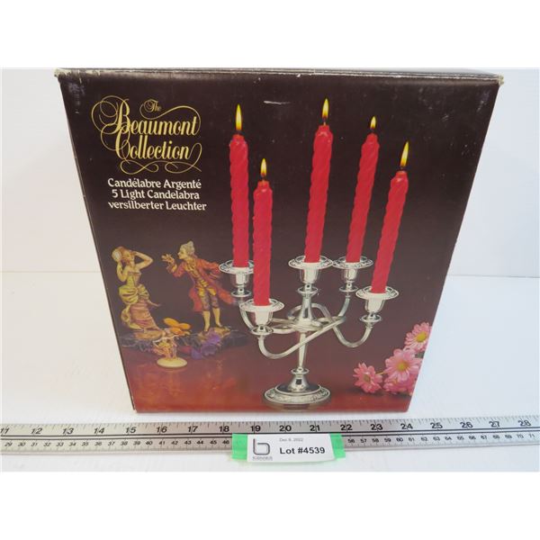 5 Light Candelabra