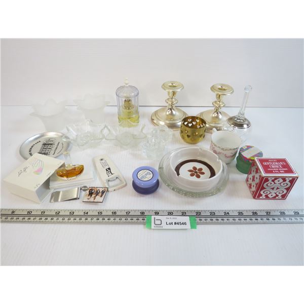 Candle Holders - Ashtrays - Misc Items