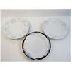 Image 4 : Cigar Box - (2) Metal Trays - (7) Assorted Plates - (2) Wall Plates - Coffee Tin - Homemade Wooden H