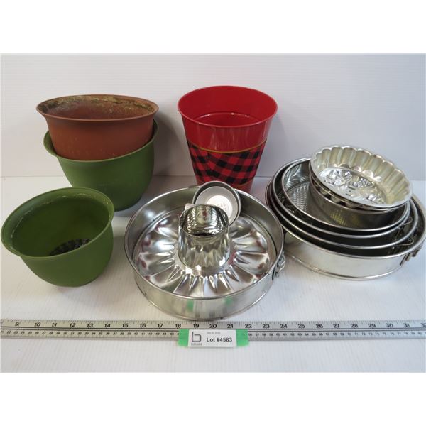 Plant Pots - Baking Pans
