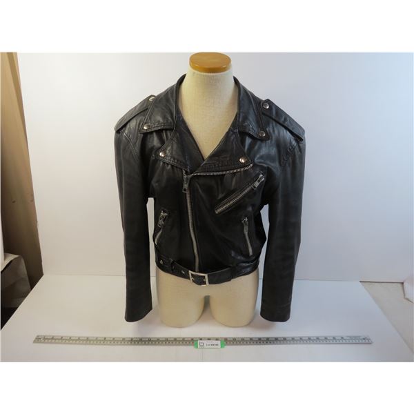 *Leather Jacket (size unknown) Mannequin Not Included