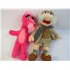Image 2 : (2) Stuffed Toys (Fraggle & Pink Panther)