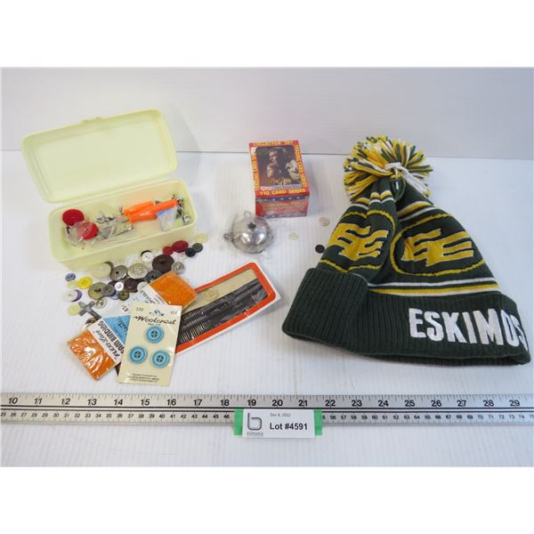 Trading Cards (Andy Griffith Show) - Sewing Supplies - Eskimos Toque