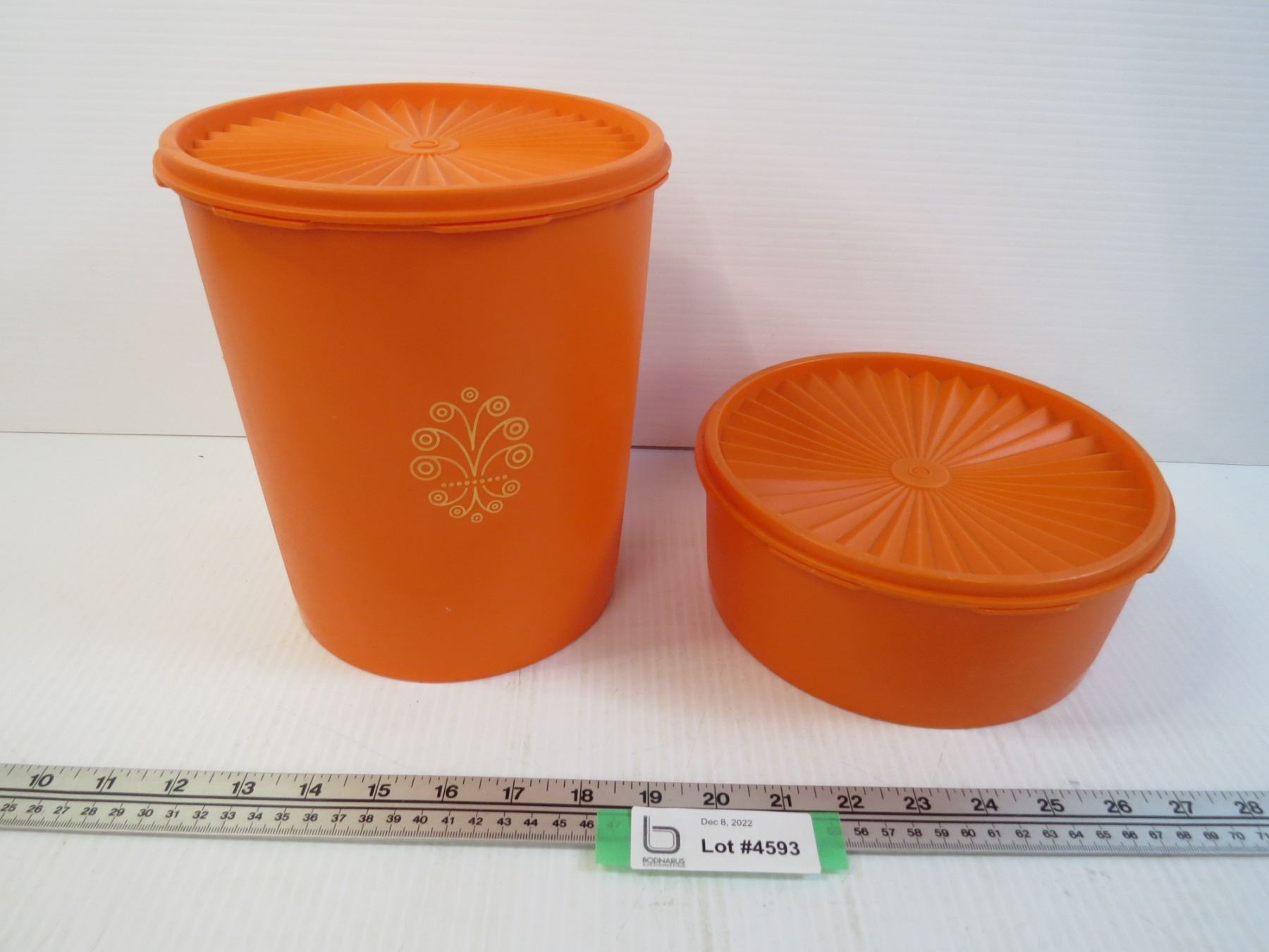 (2) Tupperware Containers