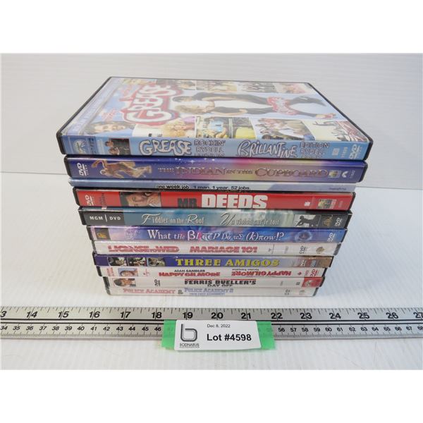 (11) DVDs