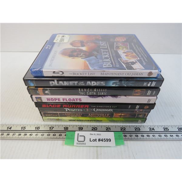 (8) DVDs