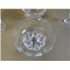 Image 2 : (3) Pinwheel Crystal Pieces - Glass Dish