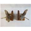 Image 3 : Geese Bookends (metal & wood)