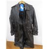 Image 4 : *Long Leather Big Steel Man Jacket (size 36)