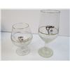 Image 3 : 22k Gold Accent Olympic Glasses (12 glasses)