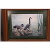Image 2 : (2) Framed Water Bird Prints