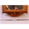 Image 3 : * Wood Framed Mirror w/ Shelf (20.5x30.5)