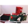 Image 1 : (3) Sets of Christmas Towels + (3) Placemats and Table Cloth