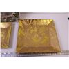 Image 2 : Set of 3 Gold Plates + (2) Boxes w/ 2 Christmas Tree Plates