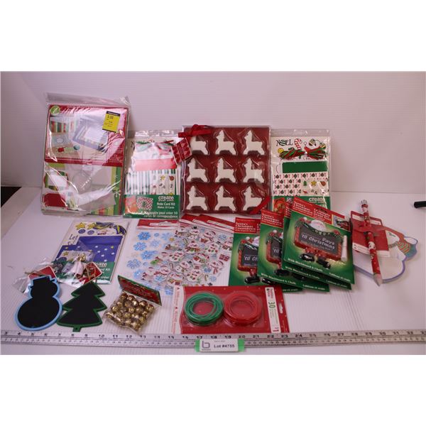 Box of Christmas Crafting/activity Stuff