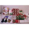 Image 1 : Box of Christmas Crafting/activity Stuff