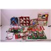 Image 1 : Box of Christmas Crafting/activity Stuff